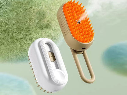 Cepillo de Vapor 3 en 1 para Mascotas