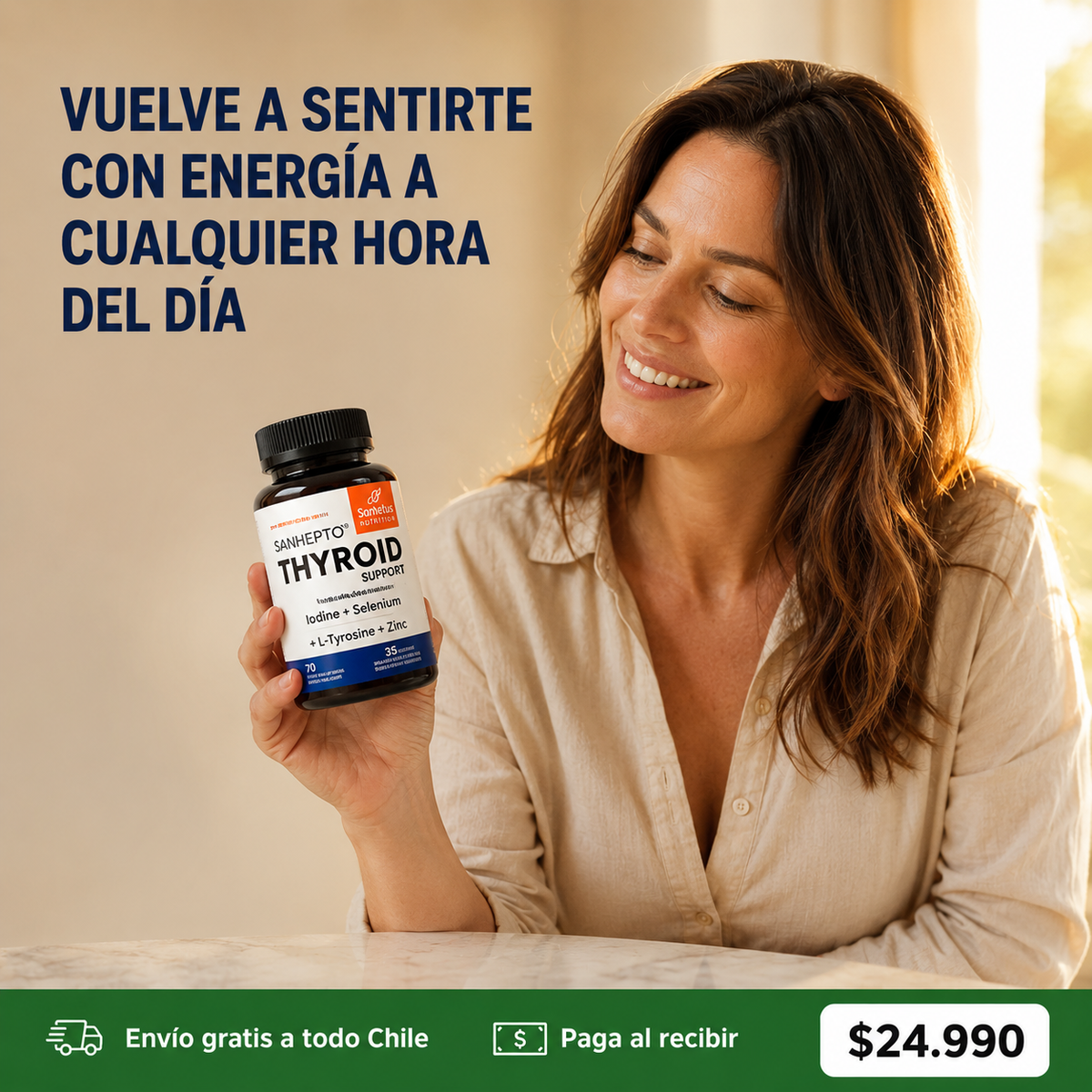 ¿CANSADA AUNQUE DUERMAS BIEN? - No es falta de disciplina, es tu metabolismo